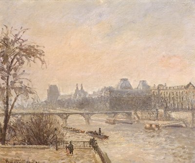 Die Seine und der Louvre, 1903 von Camille Jacob Pissarro